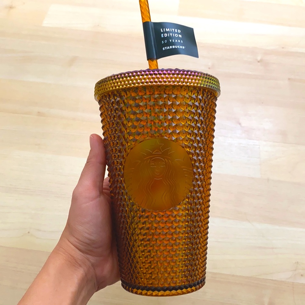 Starbucks 50th Anniversary Honeycomb Studded